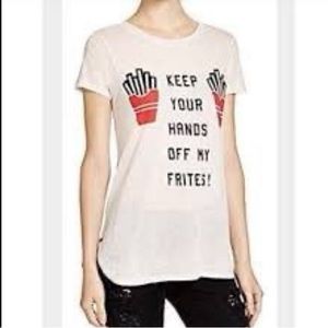 Wildfox Keep Your Hands of my Frites T Shirt